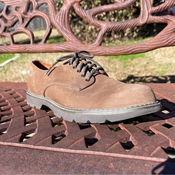 Rockport Northfield Oxford Waterproof Suede Leather Shoes - Picture 2 of 9